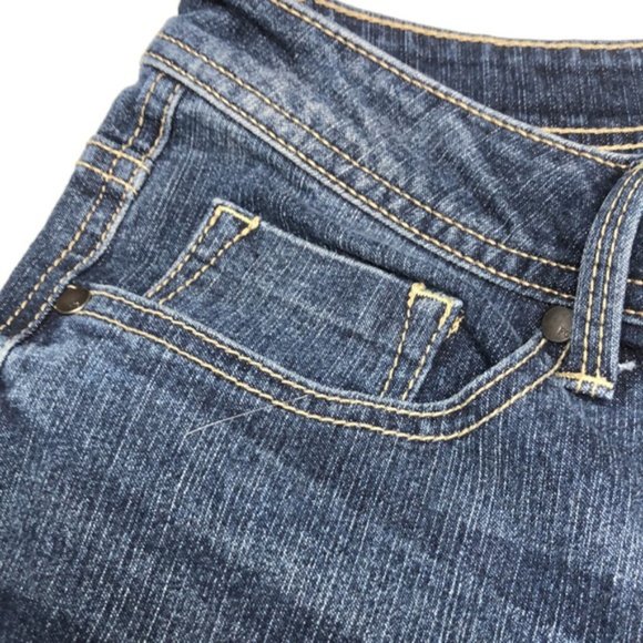 LIKE NEW FADED GLORY FACTORY DENIM CAPRIS 8/29x14 ⭐ - Picture 5 of 10